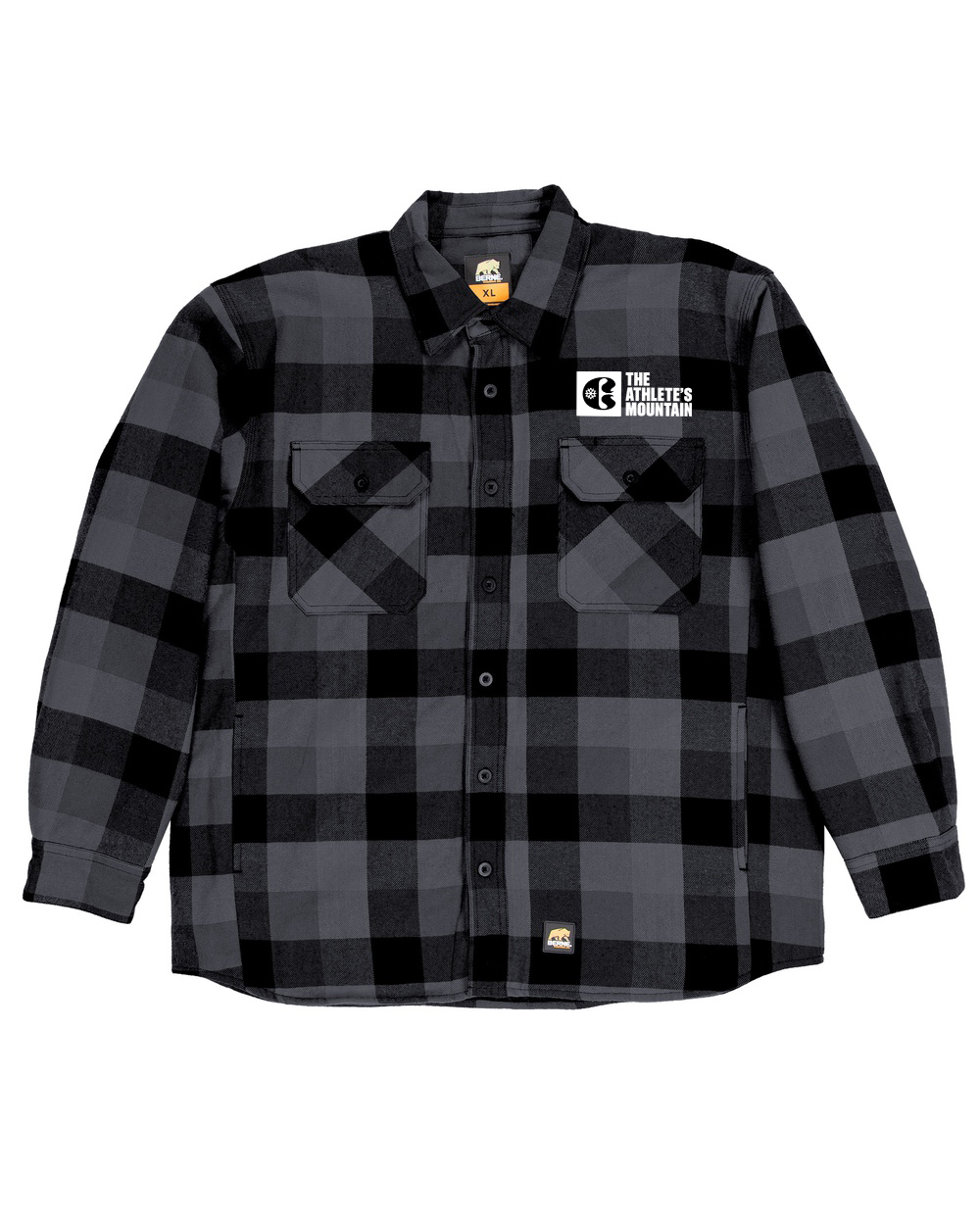 custom design of Berne Workwear SH69 - Timber Flannel Shirt Jacket