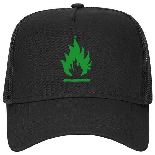 custom design of Cotton twill solid color five panel low profile pro style mesh back caps