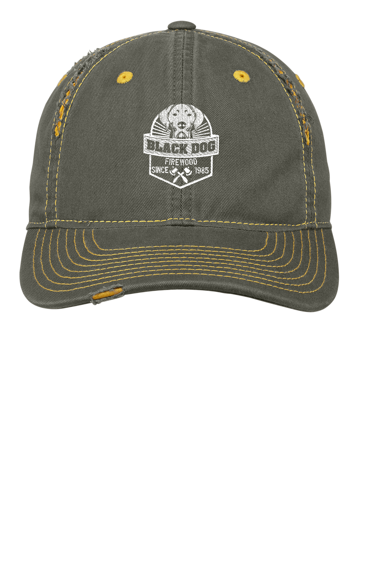 custom design of District® DT612 Rip and Distressed Cap