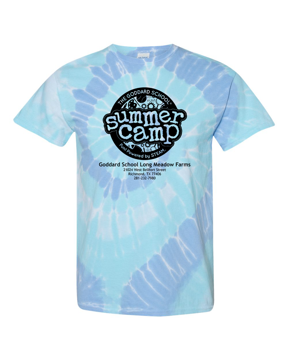 custom design of Tie-Dyed 200 - Reactive Dyed T-Shirt