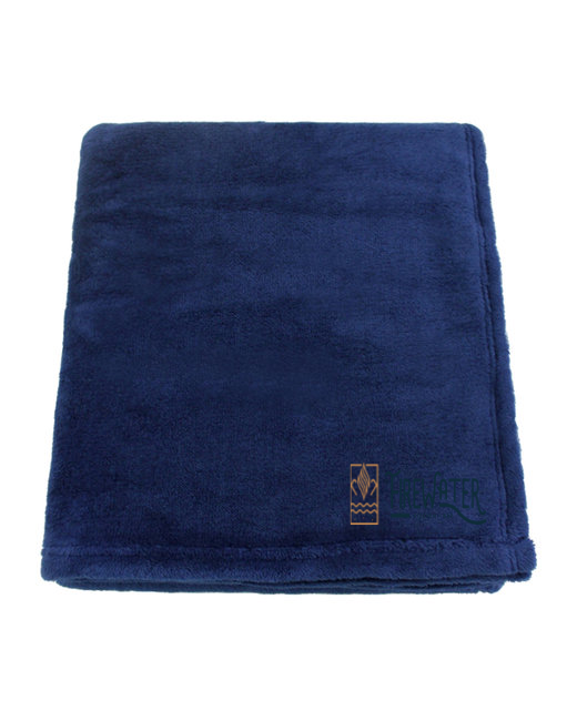 custom design of Pro Towels STV5060 - Soft Touch Velura Throw Kanata Blanket