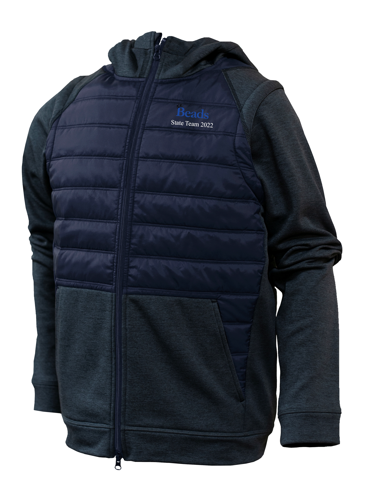custom design of BAW Athletic Wear N248 - Adult Puffer Jacket