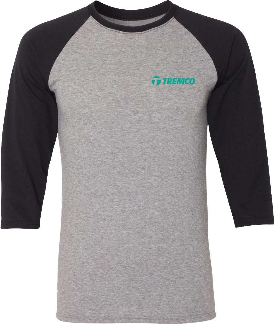 custom design of Jerzees 601RR - Dri-Power Active Triblend Baseball Raglan T-Shirt