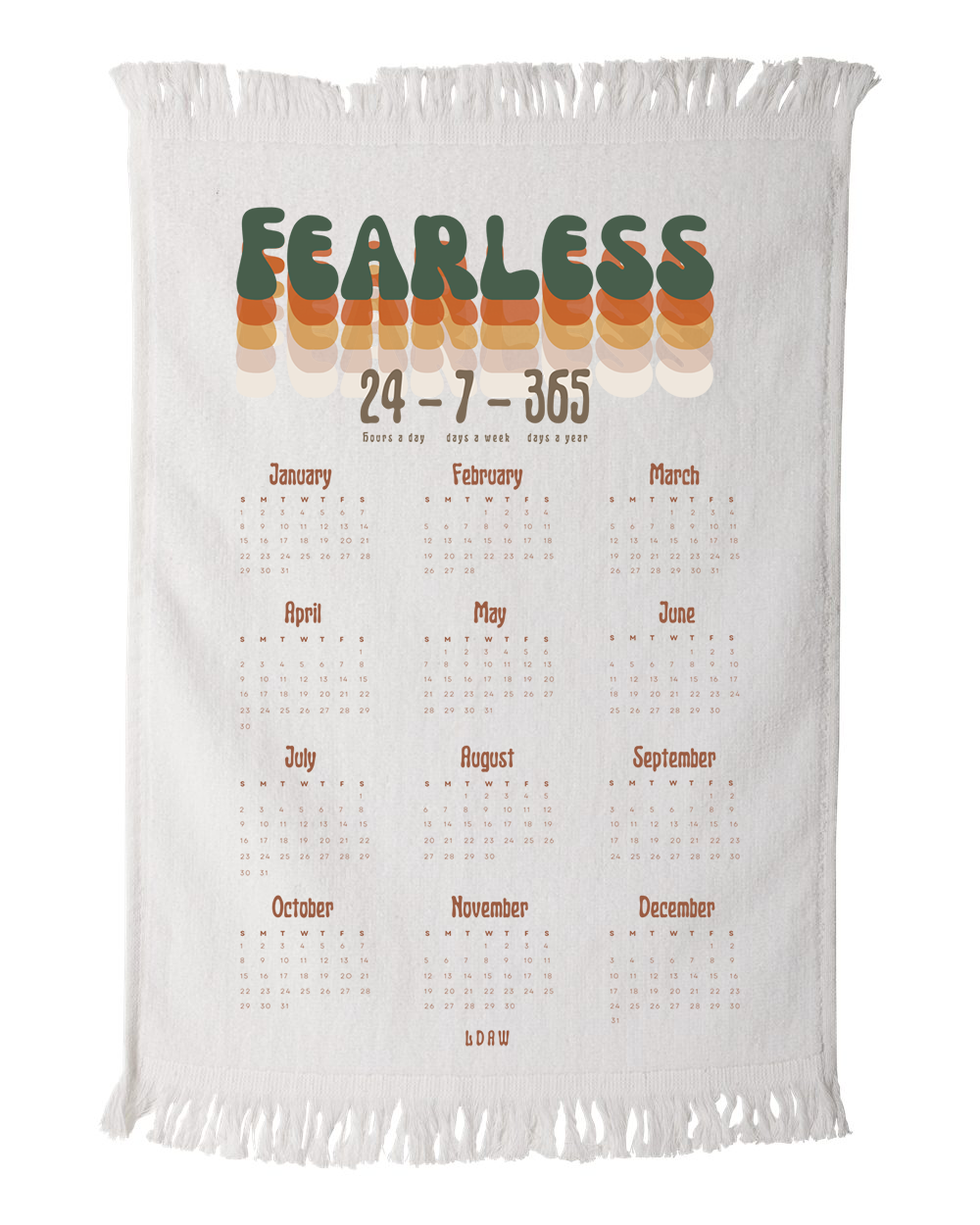 Carmel Towel Company Fringed Towel - C1118
