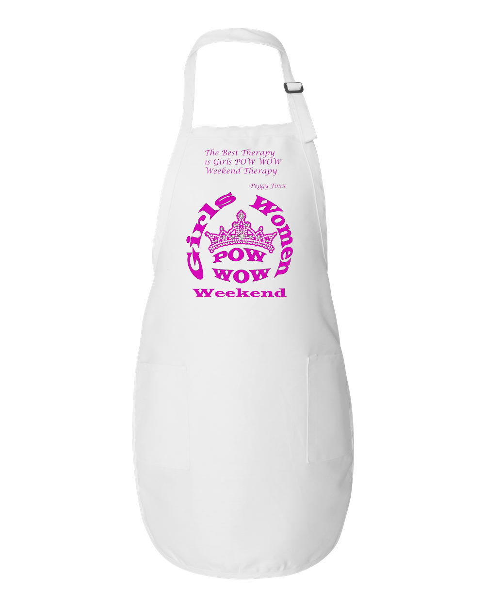 Q-Tees of California - Q4350 Full Length Apron - 2 Pockets