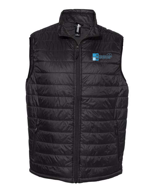 custom design of Independent Trading Co. EXP120PFV - Men's Hyper-Loft Puffy Vest