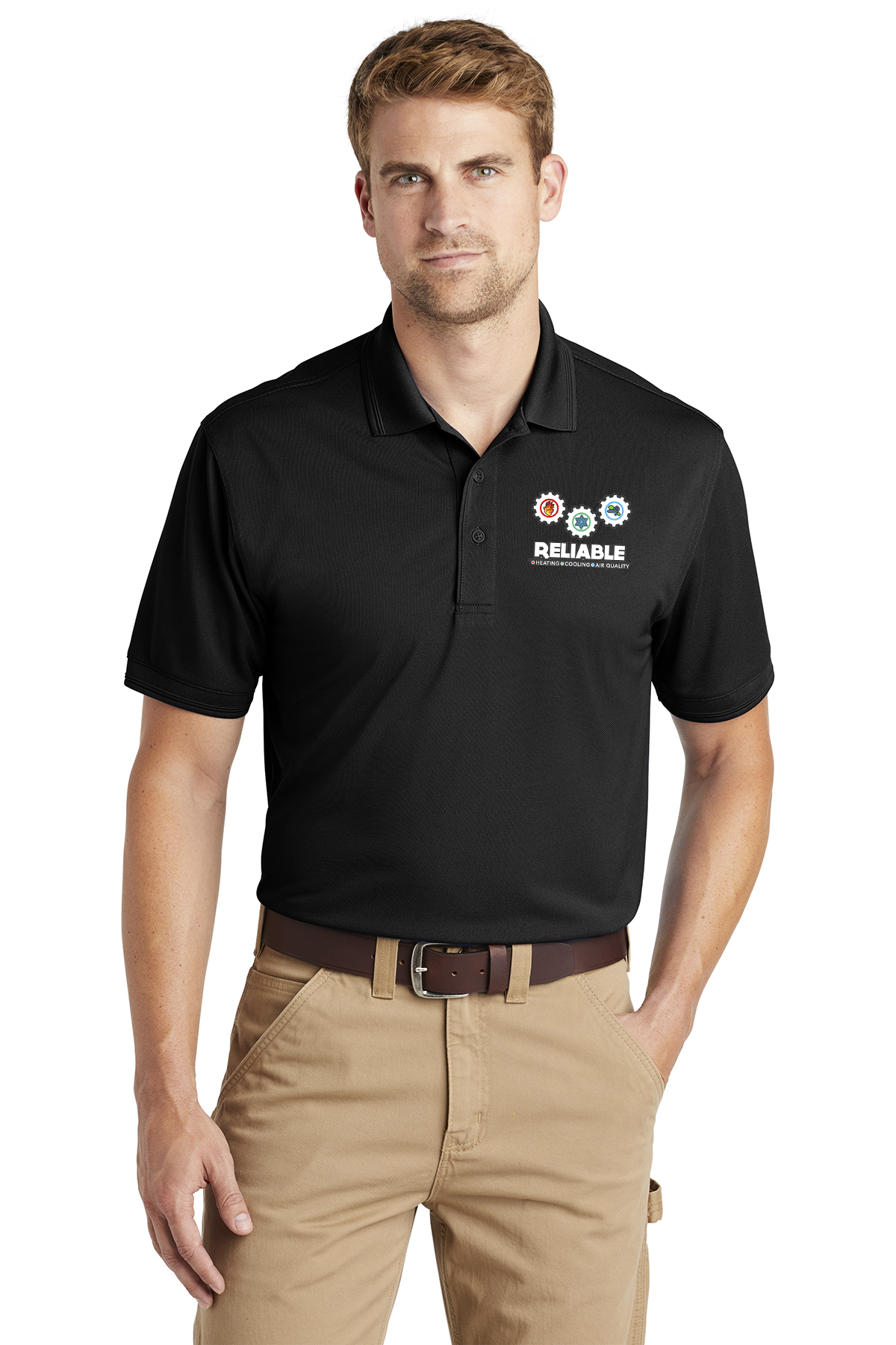 custom design of CornerStone CS4020 - Industrial Snag-Proof Pique Polo