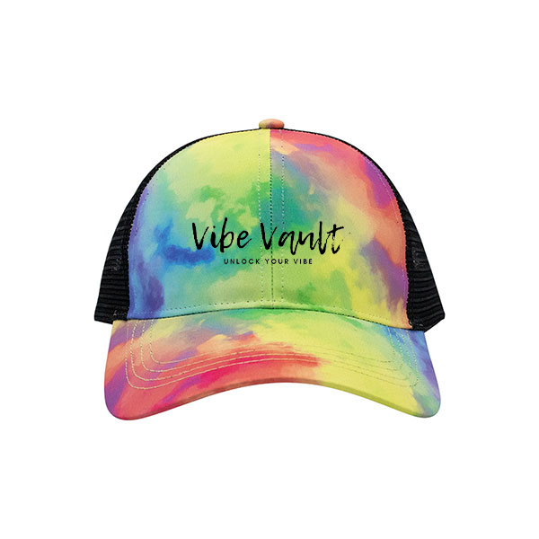 custom design of Mega Cap 6965 - Sublimated Trucker Cap