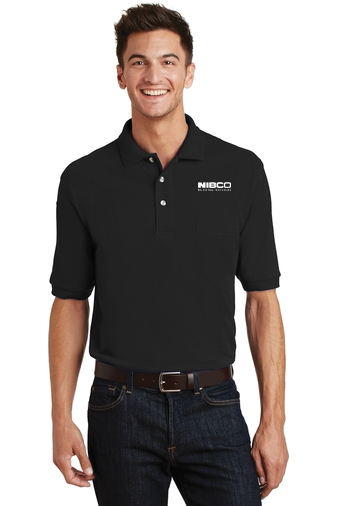 custom design of Port Authority® K420P Pique Knit Polo with Pocket
