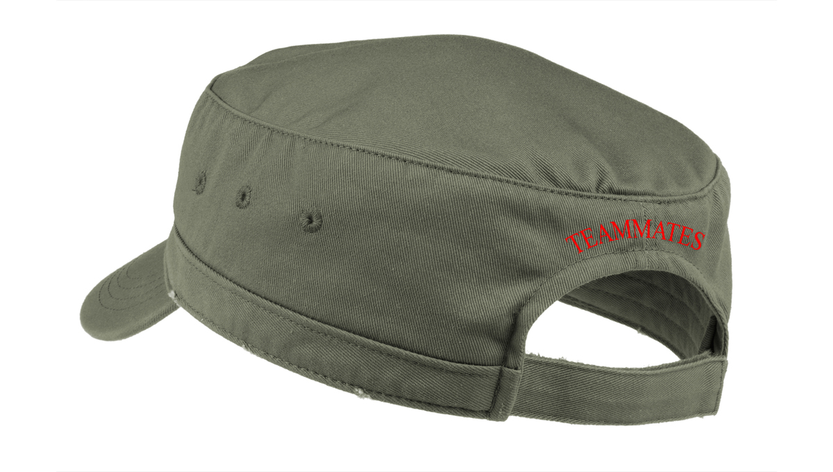 custom design of District® DT605 Distressed Military Hat