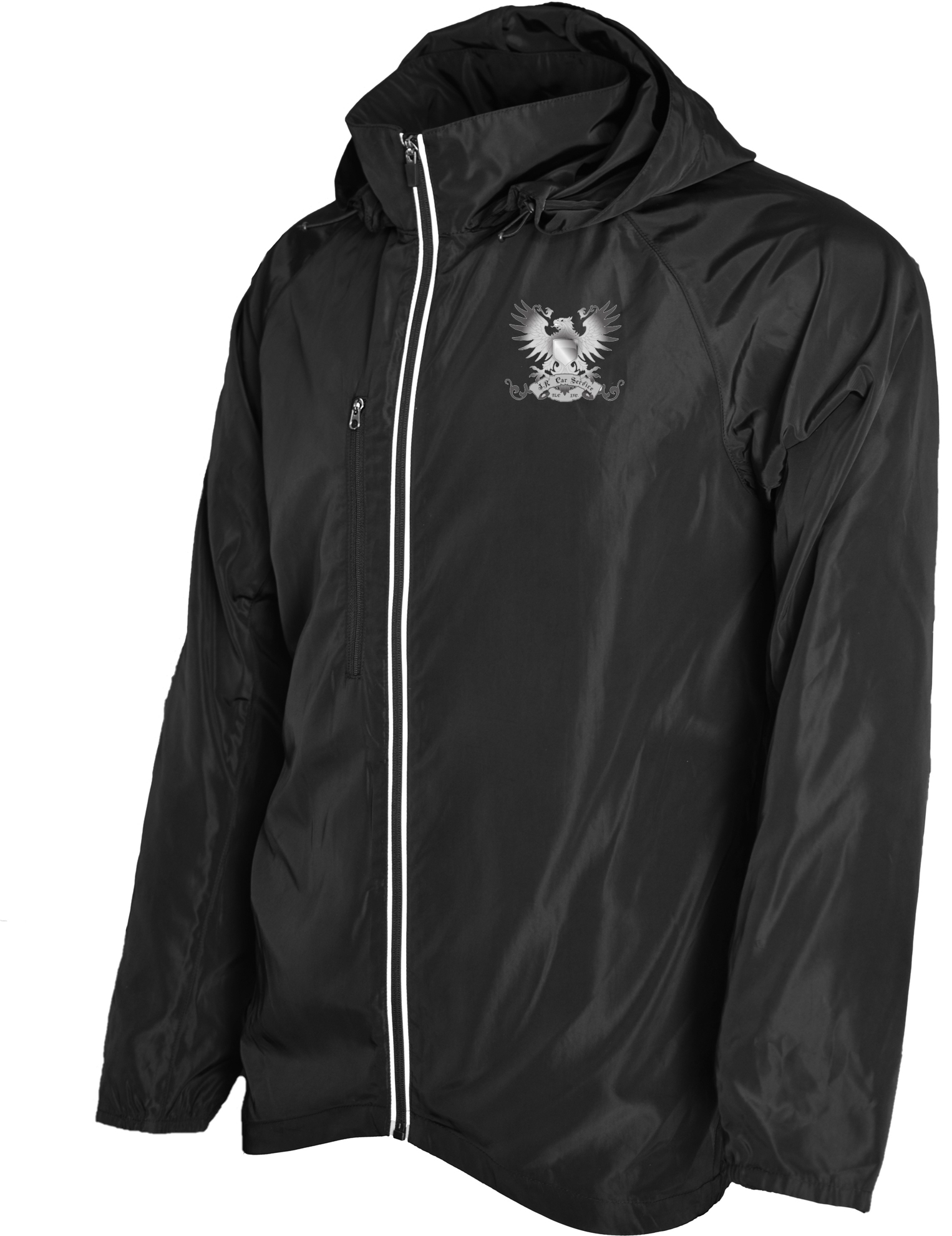 custom design of BAW Athletic Wear JP001 - Unisex Packable Jacket