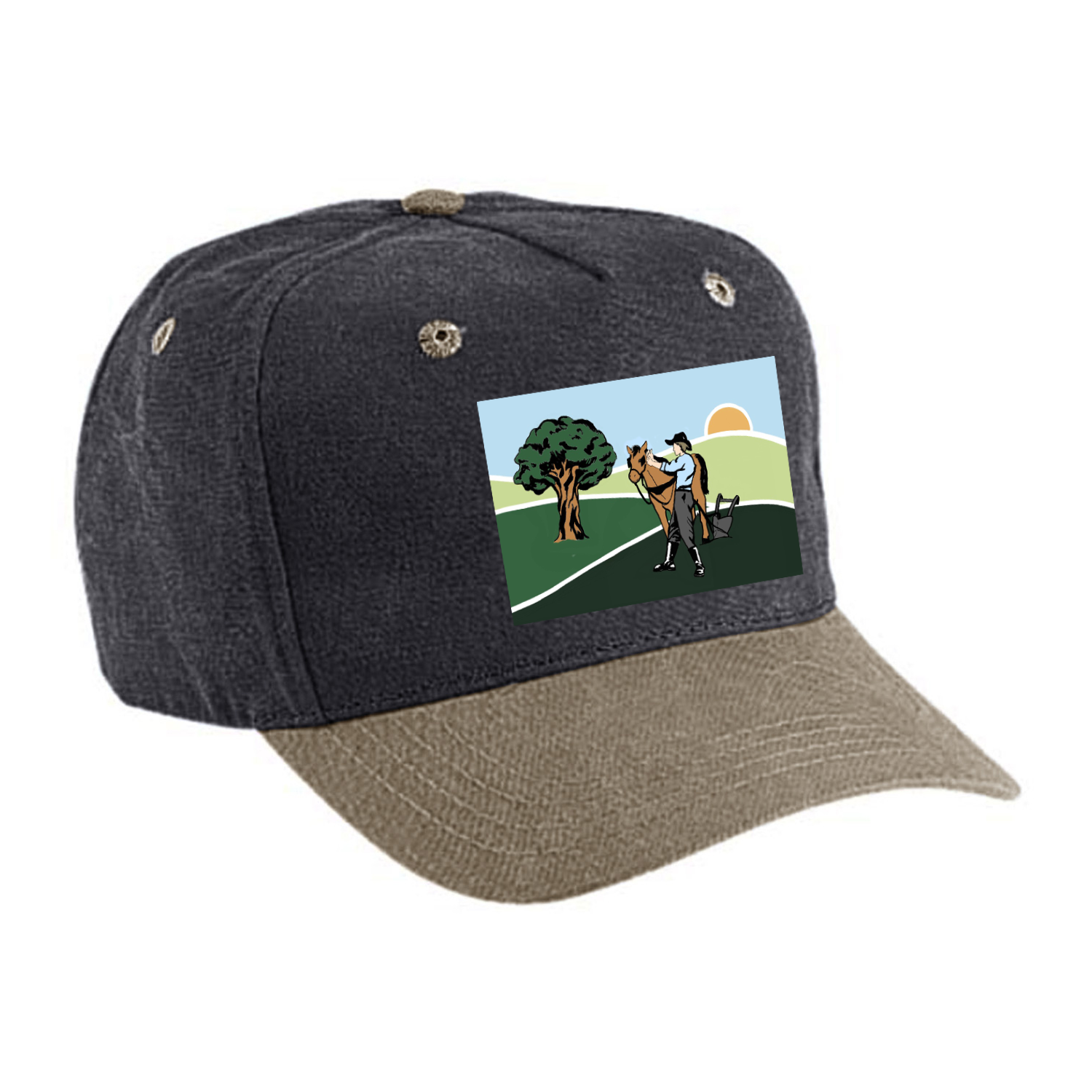 custom design of Cobra TPW - 5 Panel Pro-Look Stone Washed Cap
