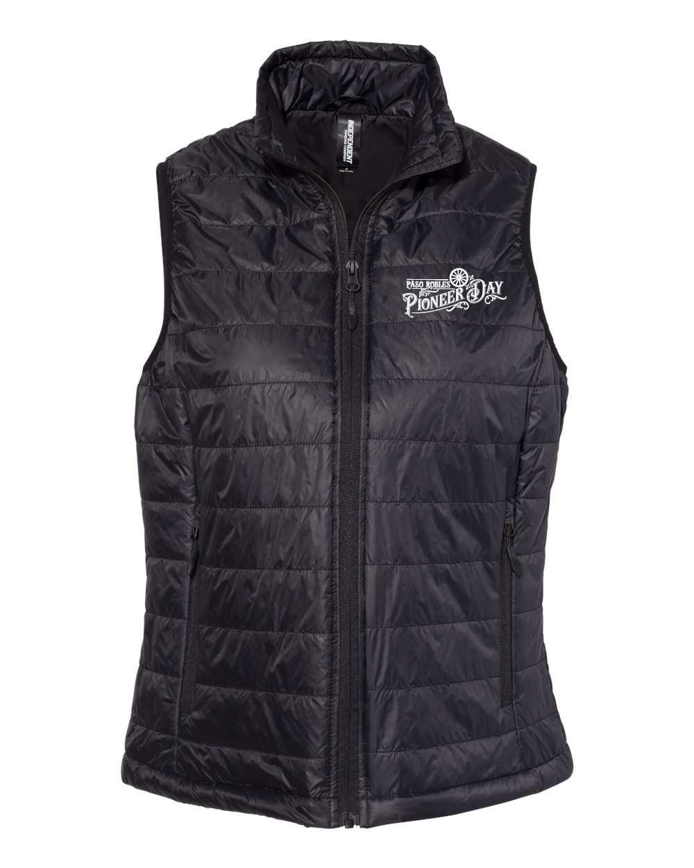 custom design of Independent Trading Co. EXP220PFV - Women's Hyper-Loft Puffy Vest