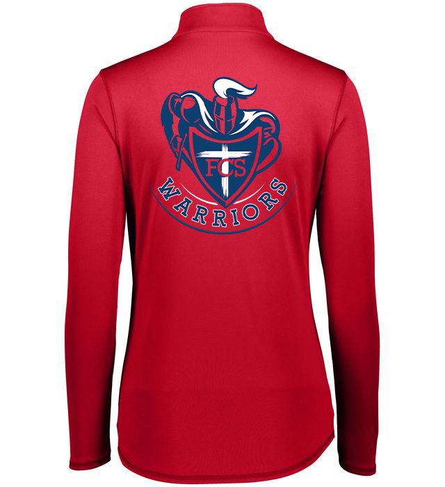 custom design of Augusta 2787 - Drop Ship Ladies' Attain Quarter-Zip Pullover