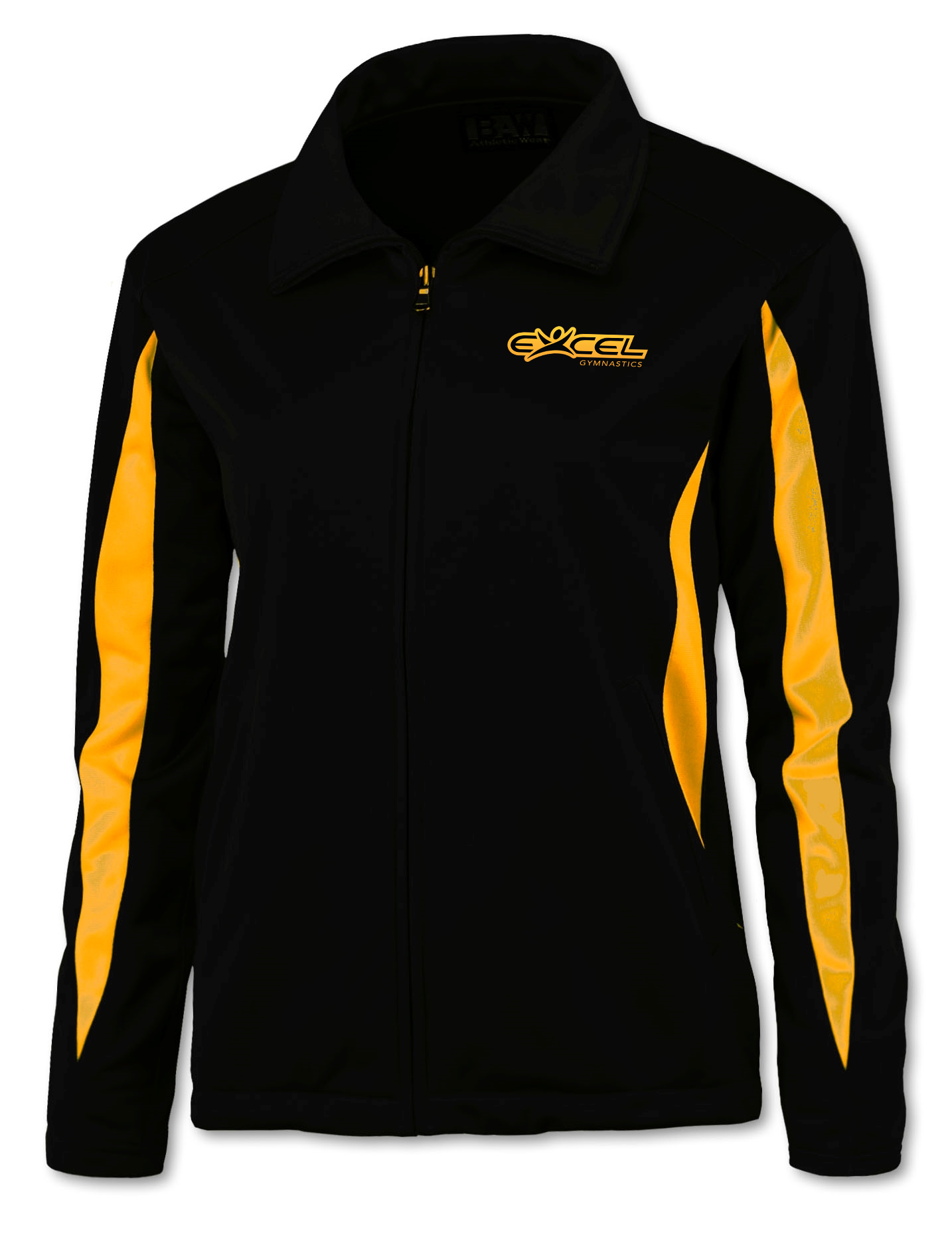 custom design of BAW Athletic Wear TC511 - Ladies Crescent Tricot Jacket