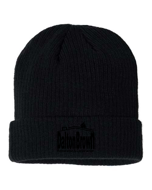 custom design of Champion CS4003 - Ribbed Knit Cap