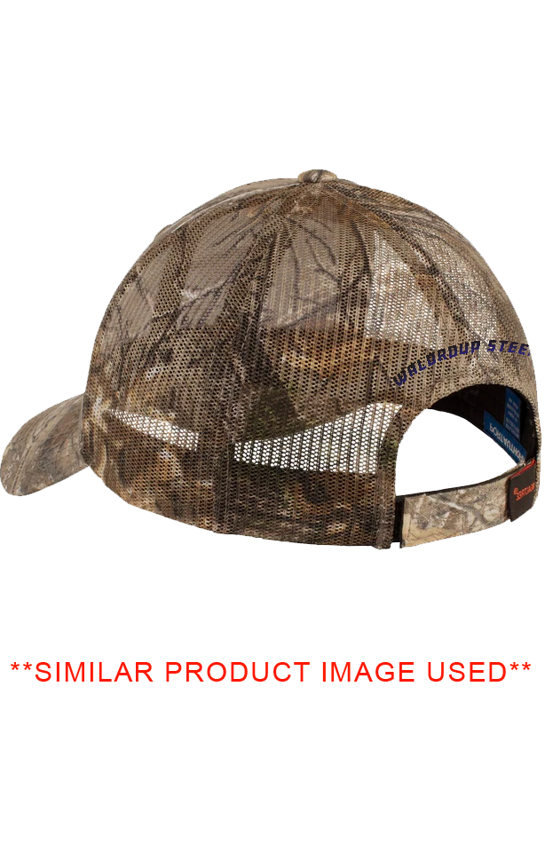 custom design of Port Authority® C869 Pro Camouflage Series Cap with Mesh Back