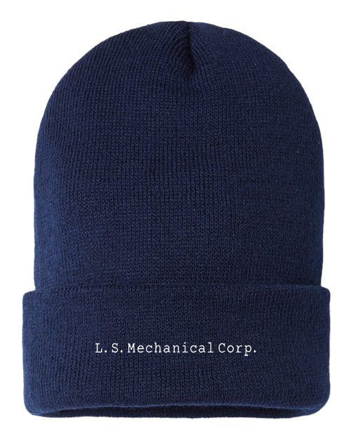 custom design of CAP AMERICA SKN24 - USA-Made Sustainable Cuff Knit Beanie