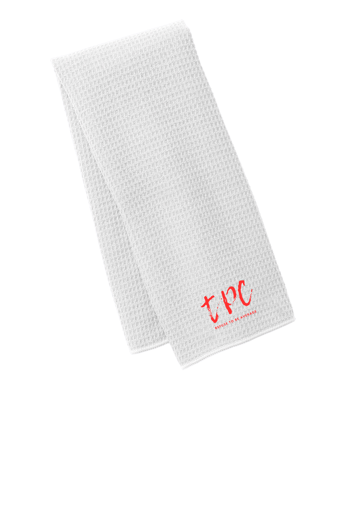 custom design of Port Authority TW59 Waffle Microfiber Fitness Towel