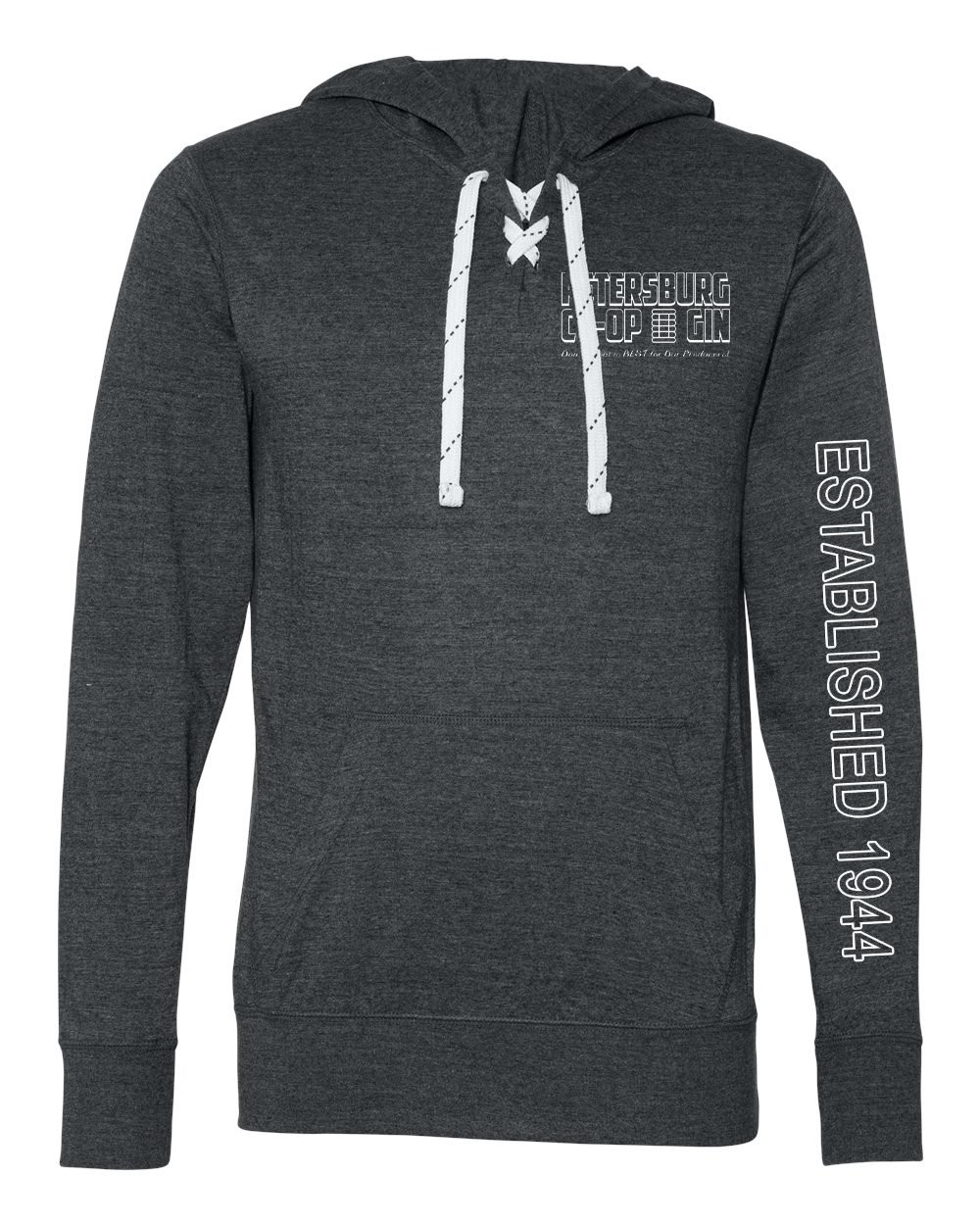 custom design of J. America 8231-Sport Lace Jersey Hooded Pullover