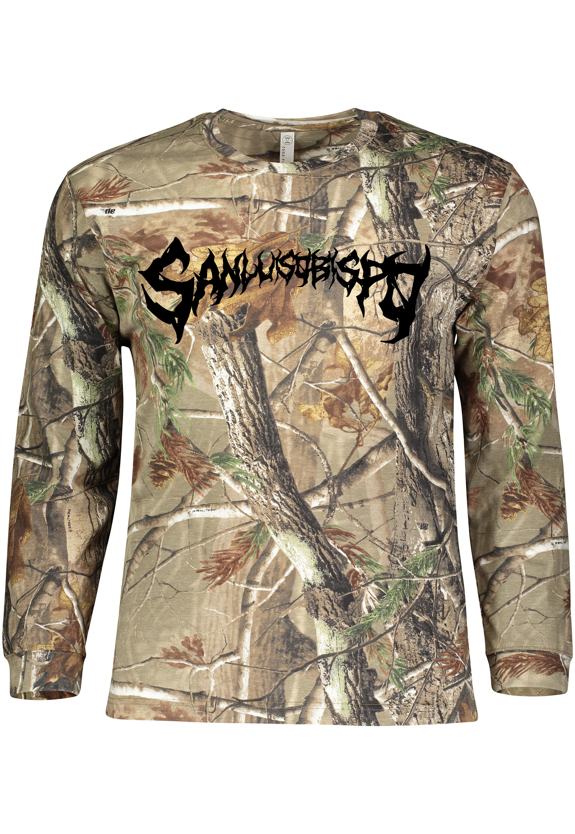 custom design of Code V 3981 - Camouflage Long Sleeve T-Shirt