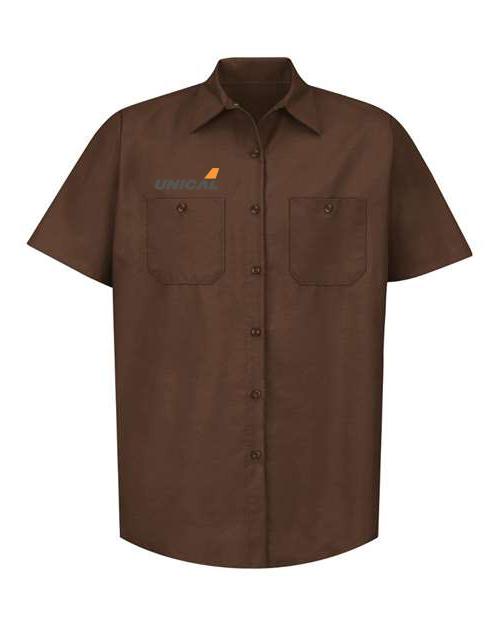 Red Kap Industrial SP24 Industrial Short Sleeve Work Shirt
