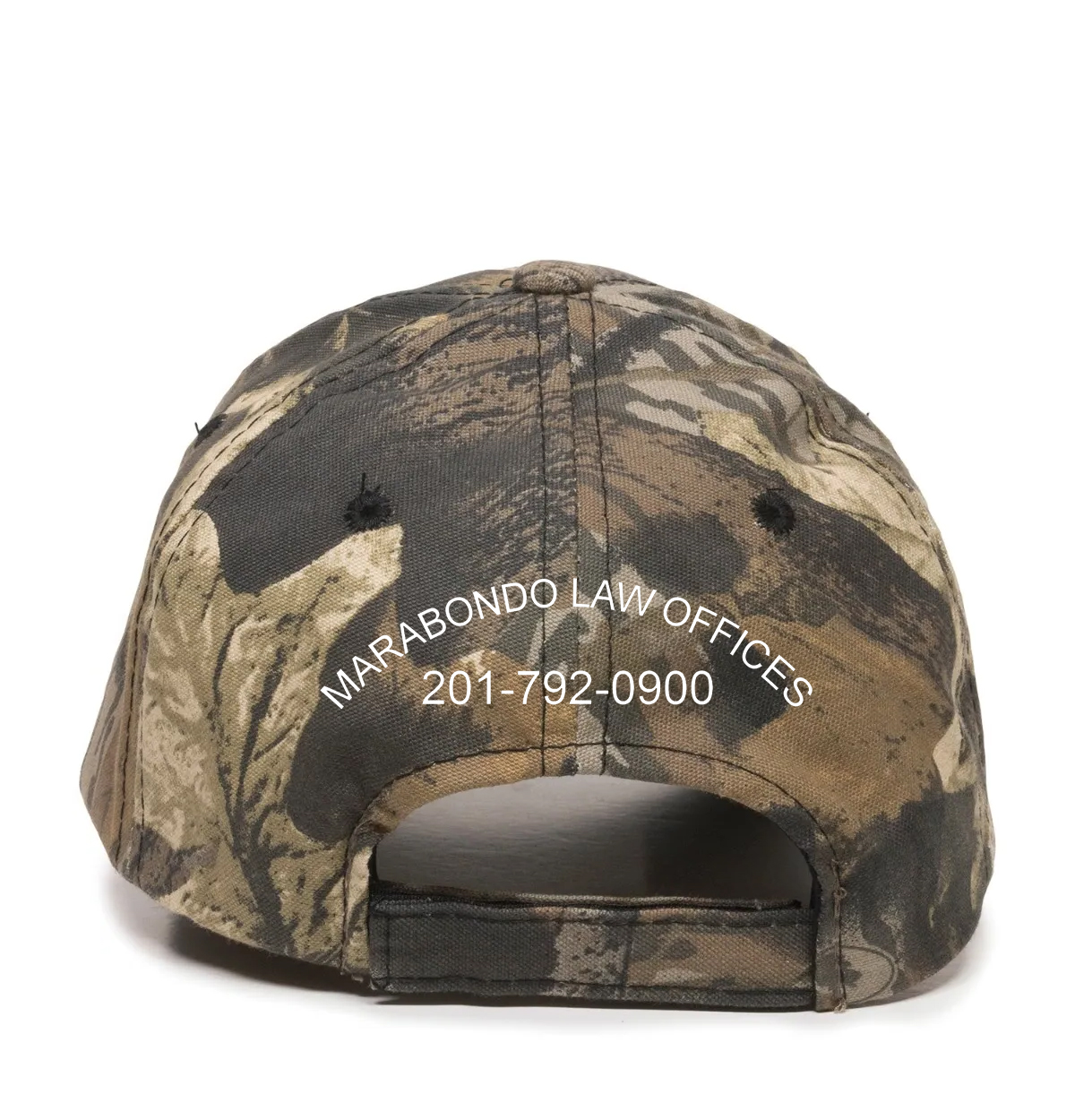 custom design of Outdoor Cap 401PC-Classic Solid Cap with Velcro