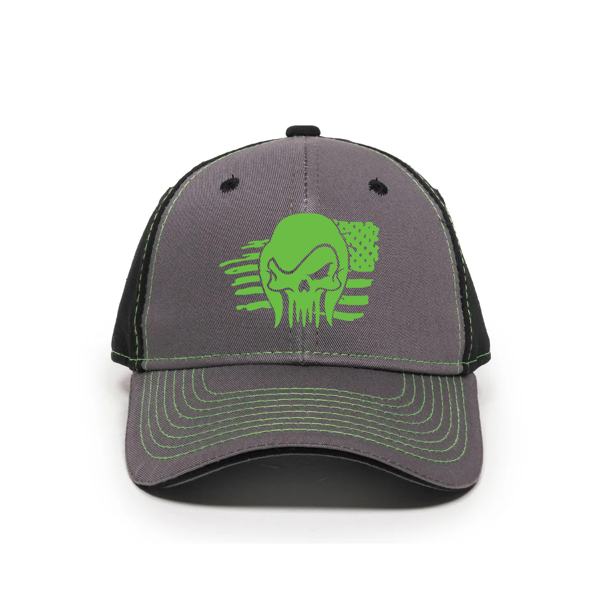 custom design of Outdoor Cap GWT-101 - Garment Washed Solid Back Cap