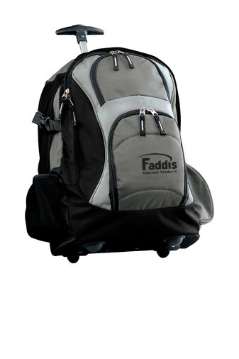 custom design of Port Authority&reg; BG76S Wheeled Backpack