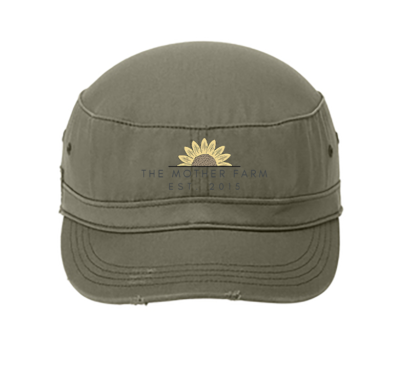 District® DT605 Distressed Military Hat
