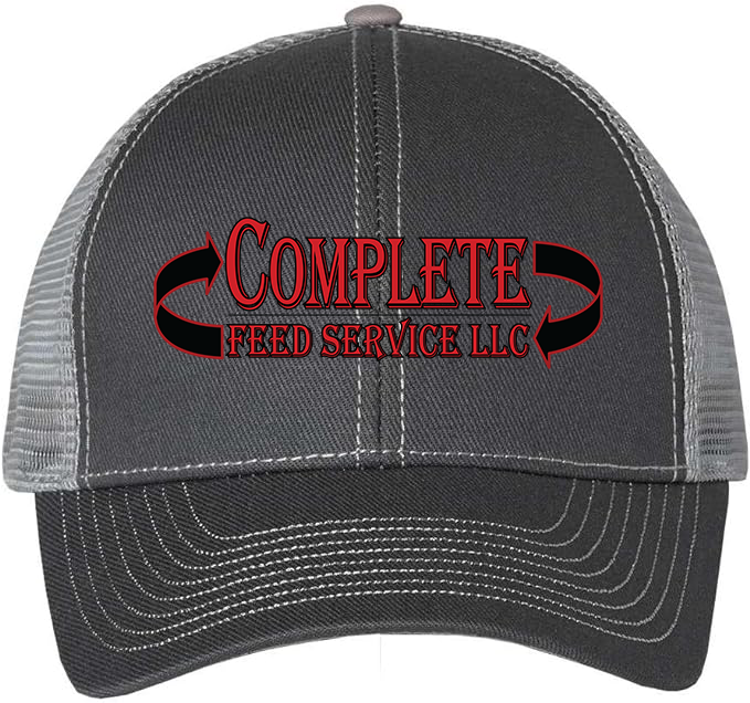 custom design of Mega Cap 7641 - Heavy Cotton Twill Front Trucker Cap