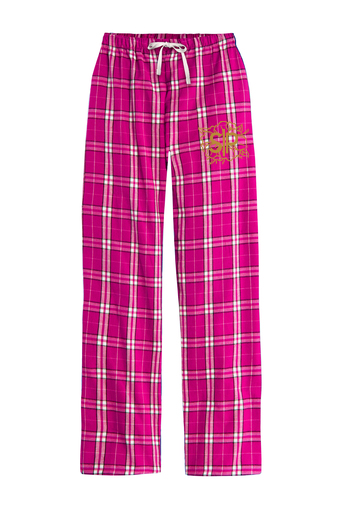 District - Women’s Flannel Plaid Pant. DT2800