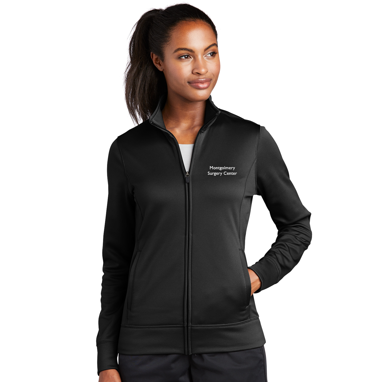 Sport-Tek  Ladies Sport-Wick  LST241 - Fleece Full-Zip Jacket