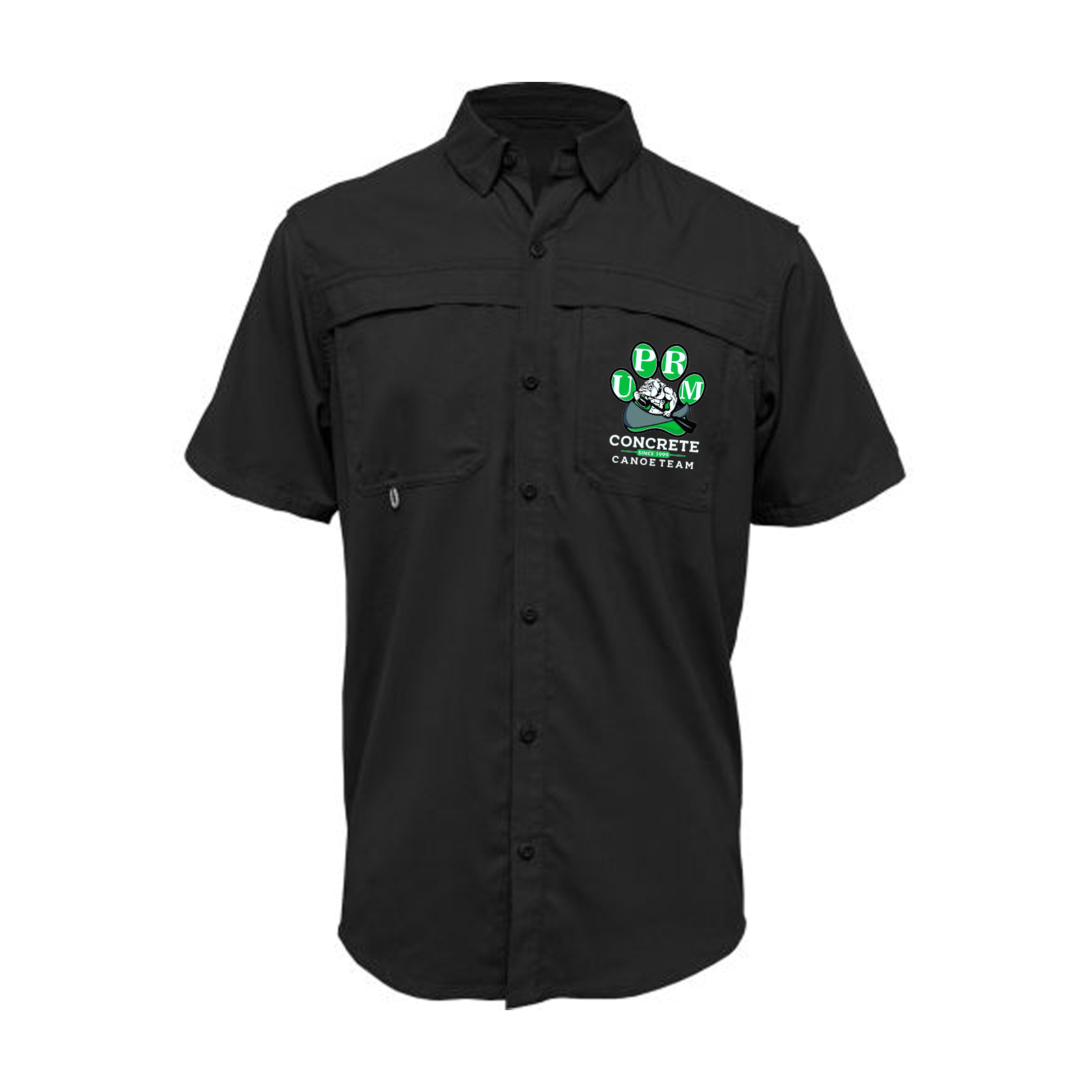 BAW Athletic Wear 3100 - Adult Short Sleeve Fishing Shirt