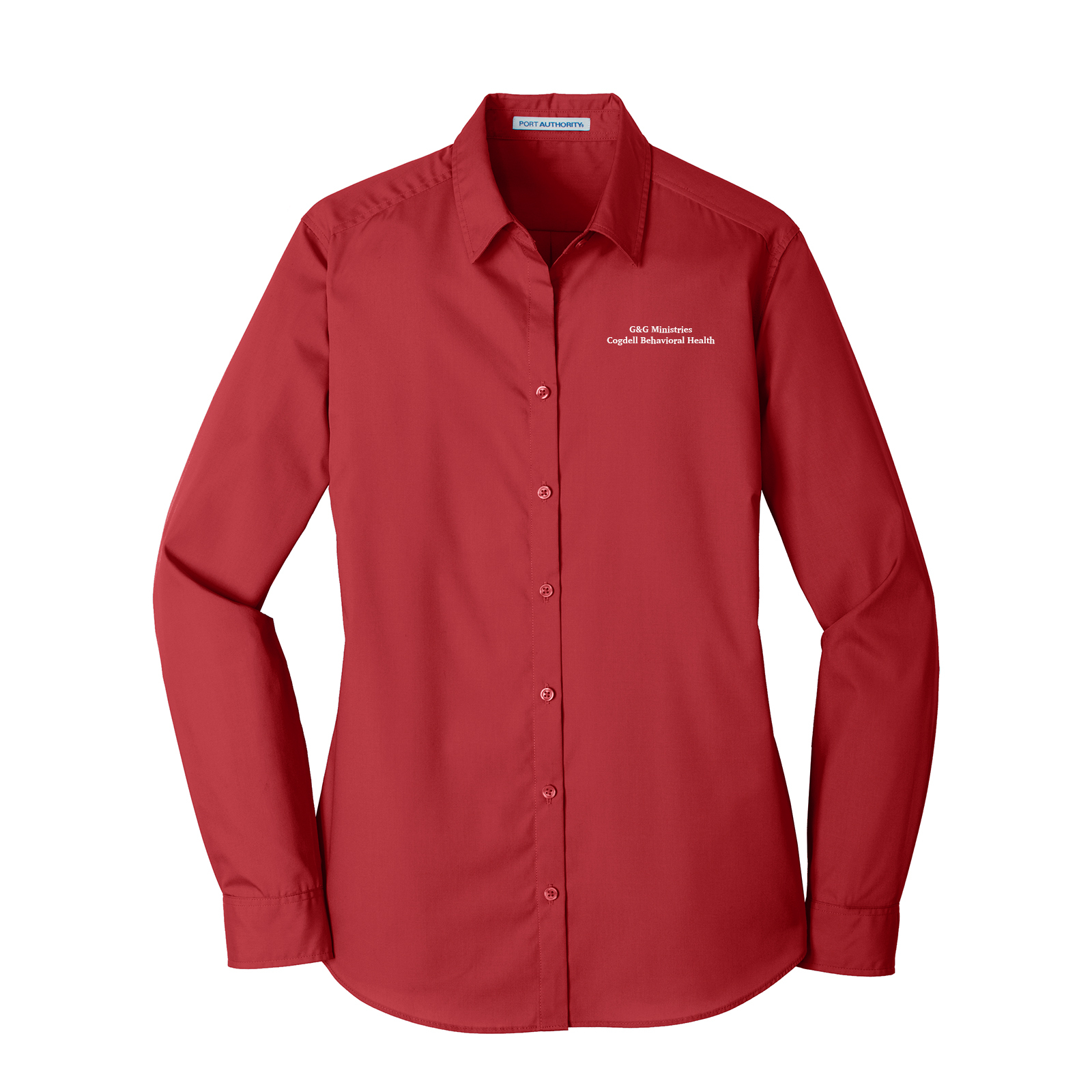 Port Authority LW100 - Ladies Long Sleeve Carefree Poplin Shirt