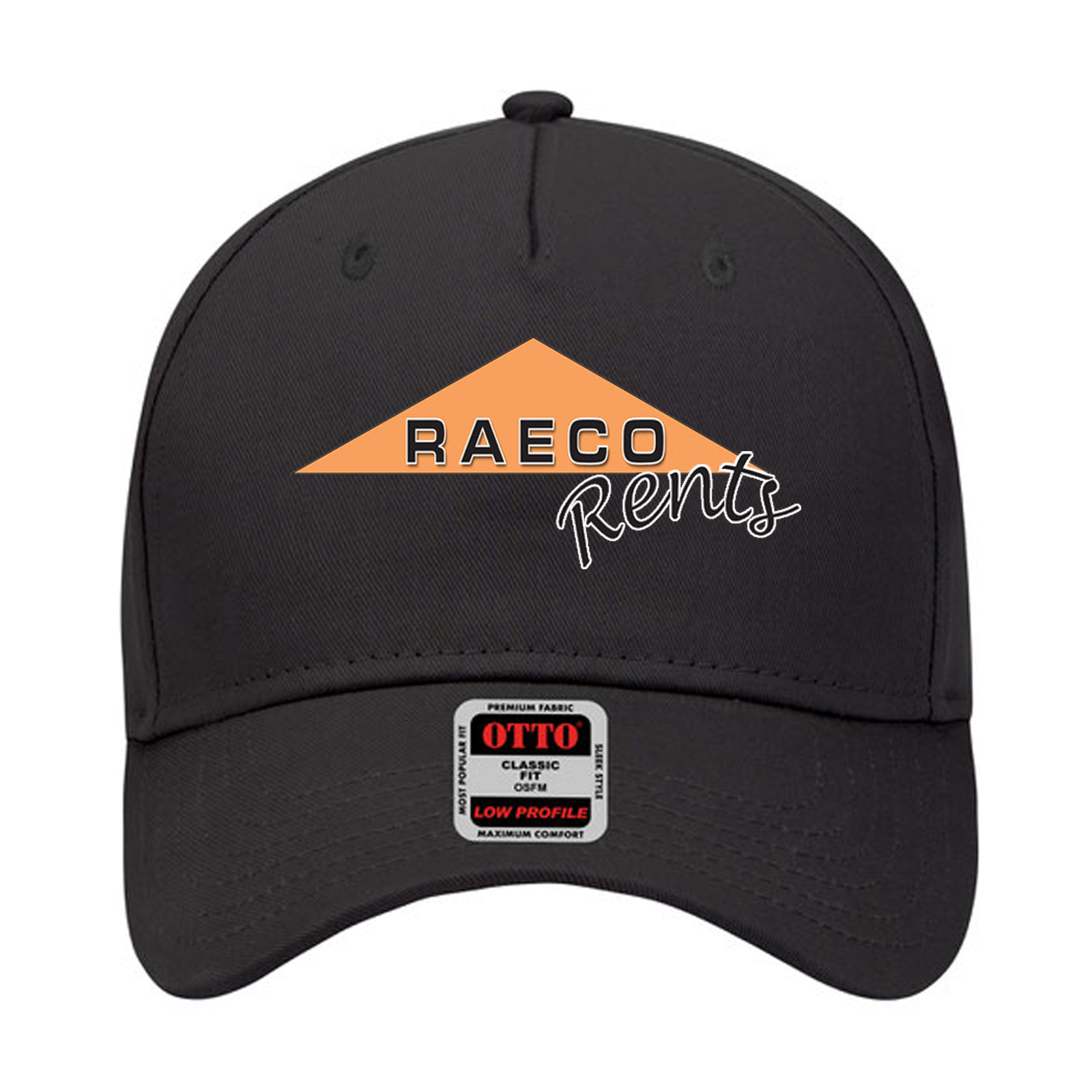 custom design of OTTO Cap 99-598 - 5-Panel Cotton Twill Low Profile Baseball Cap