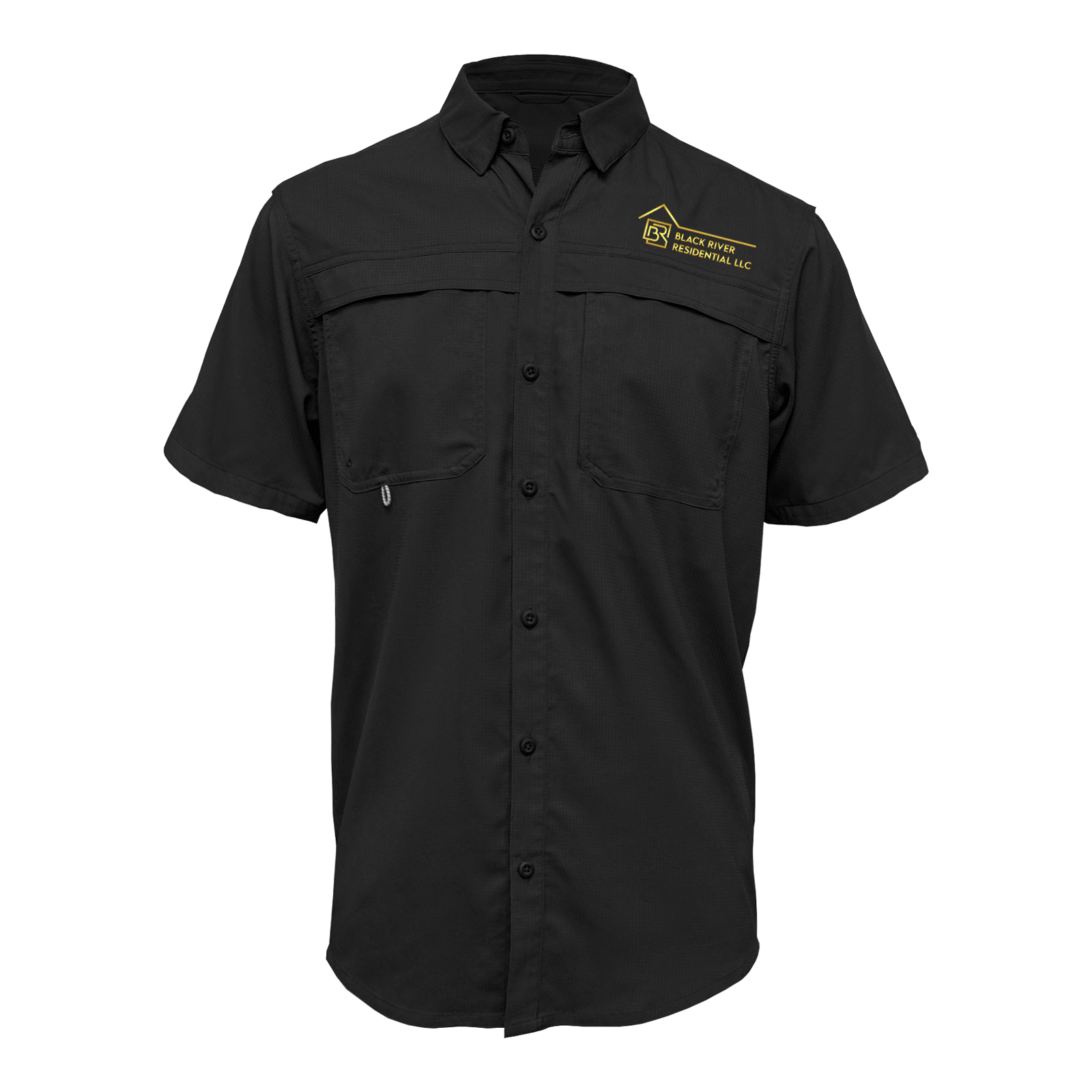 BAW Athletic Wear 3100 - Adult Short Sleeve Fishing Shirt