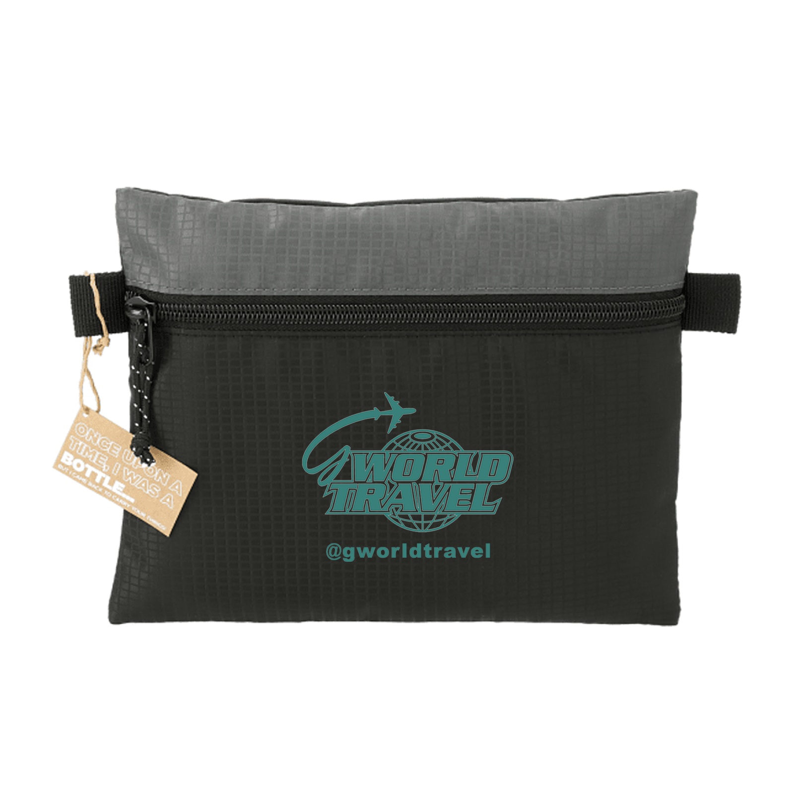LEEDS 3750-56 - NBN Trailhead Recycled Zip Pouch