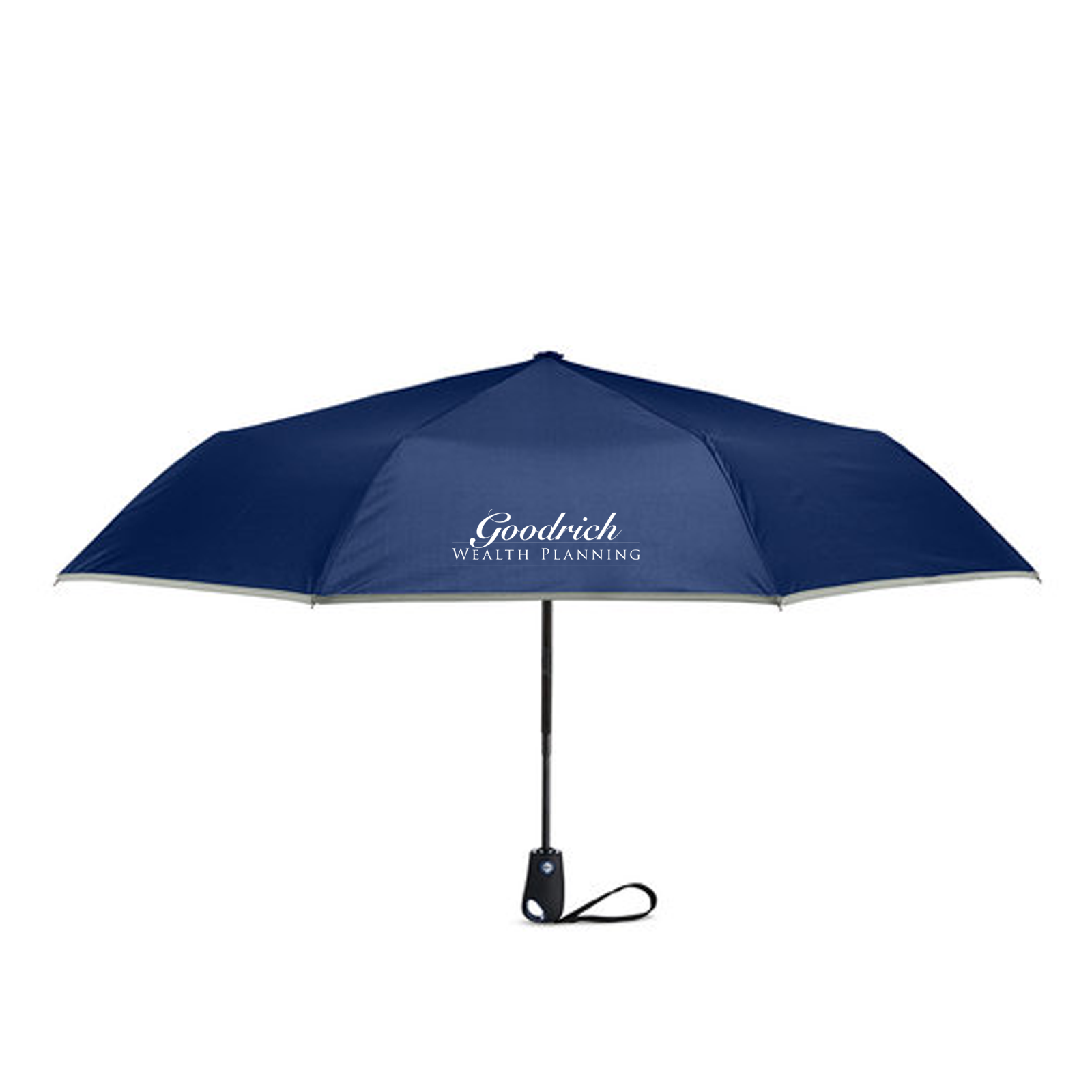 Prime Line OD208 - Auto-Open Umbrella With Reflective Trim