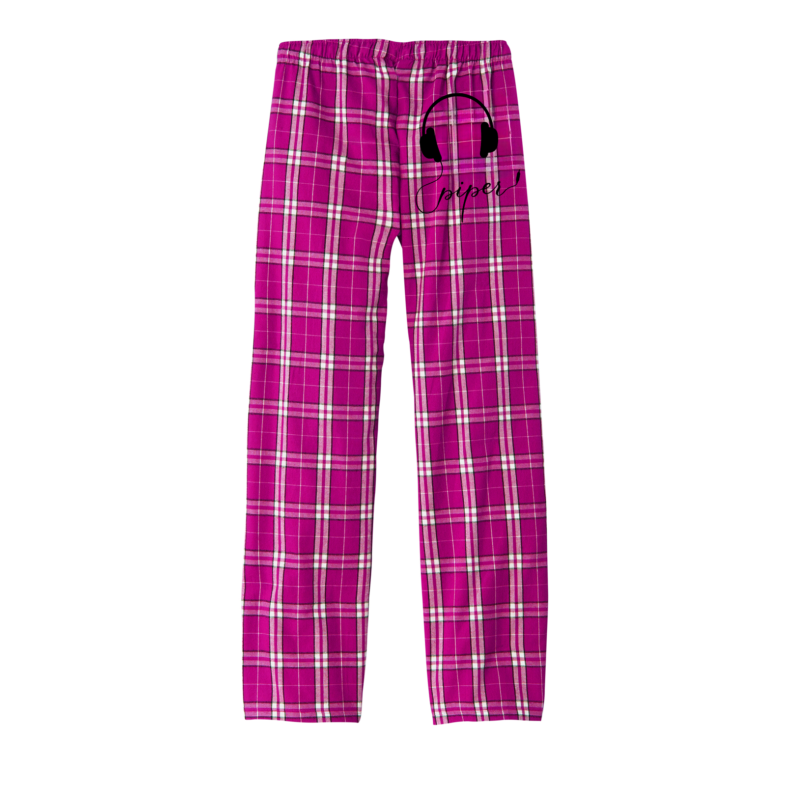 District - Women’s Flannel Plaid Pant. DT2800