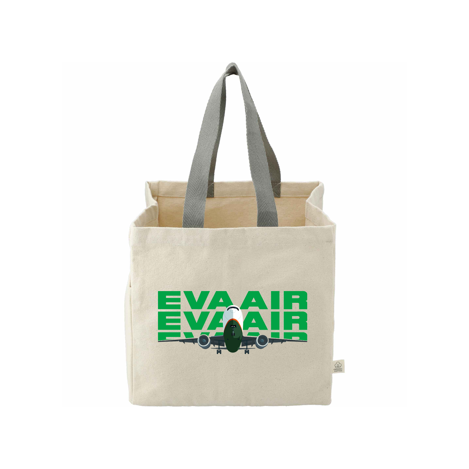 LEEDS 7901-15 - Organic Cotton Shopper Tote