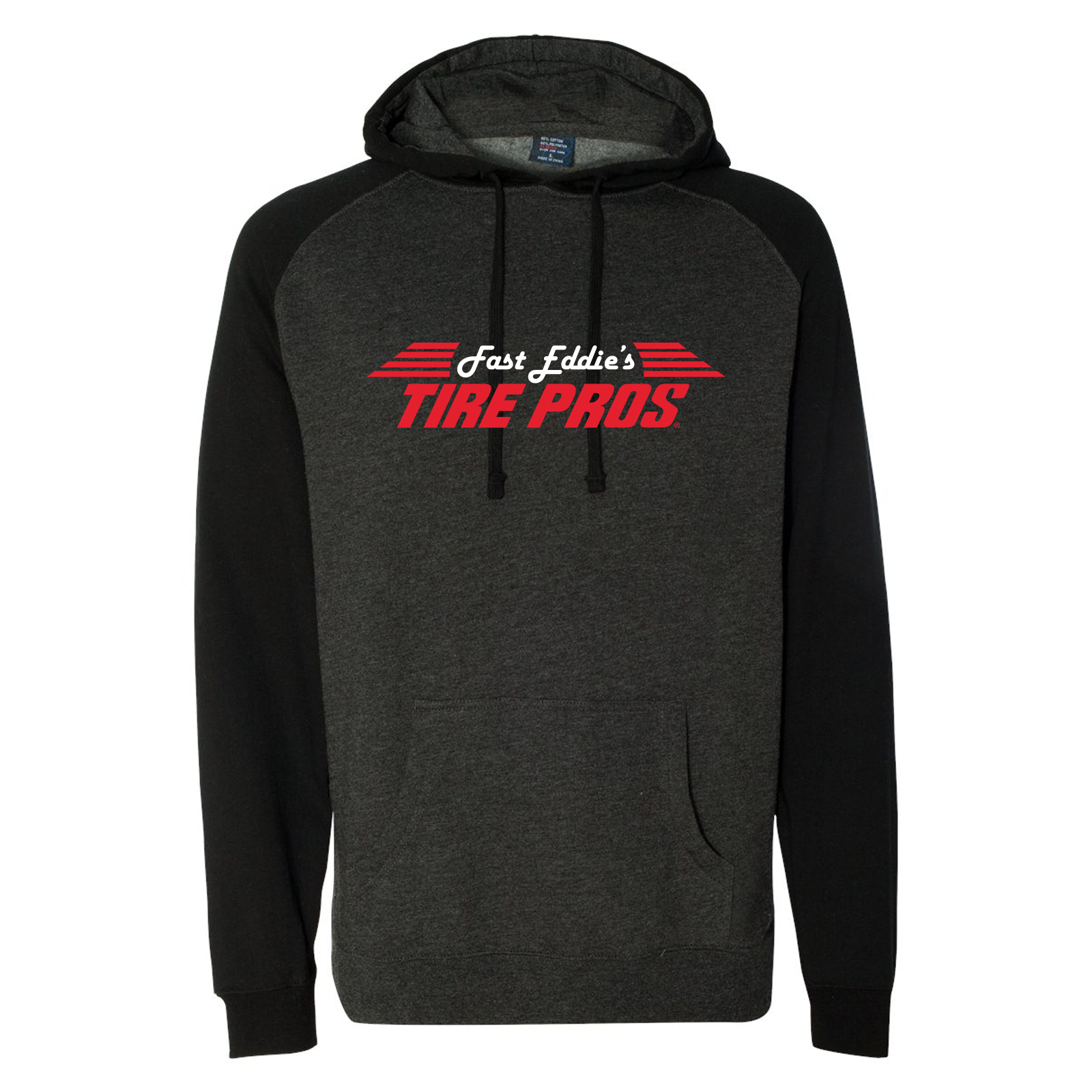 Independent Trading Co. IND40RP - Raglan Hooded Pullover Sweatshirt