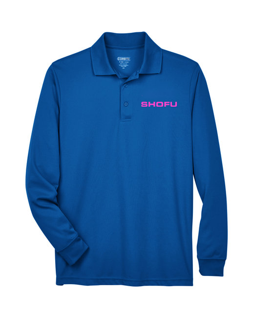 Core 365 88192 - Men's Pinnacle Performance Long Sleeve Pique Polo