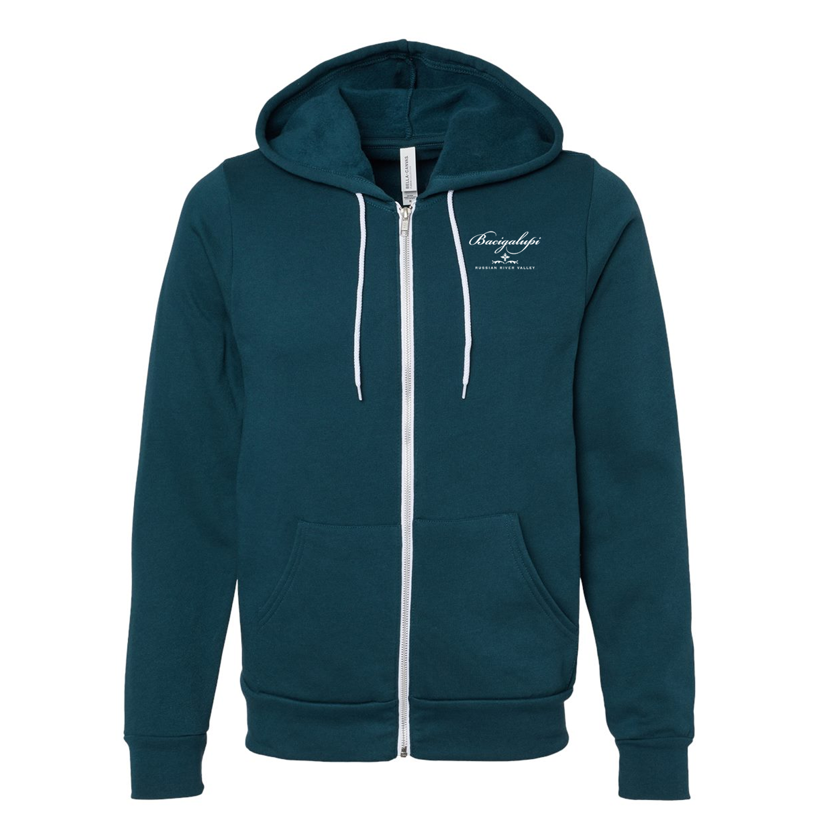 Bella + Canvas 3739 - Unisex Sponge Fleece Full-Zip Hoodie