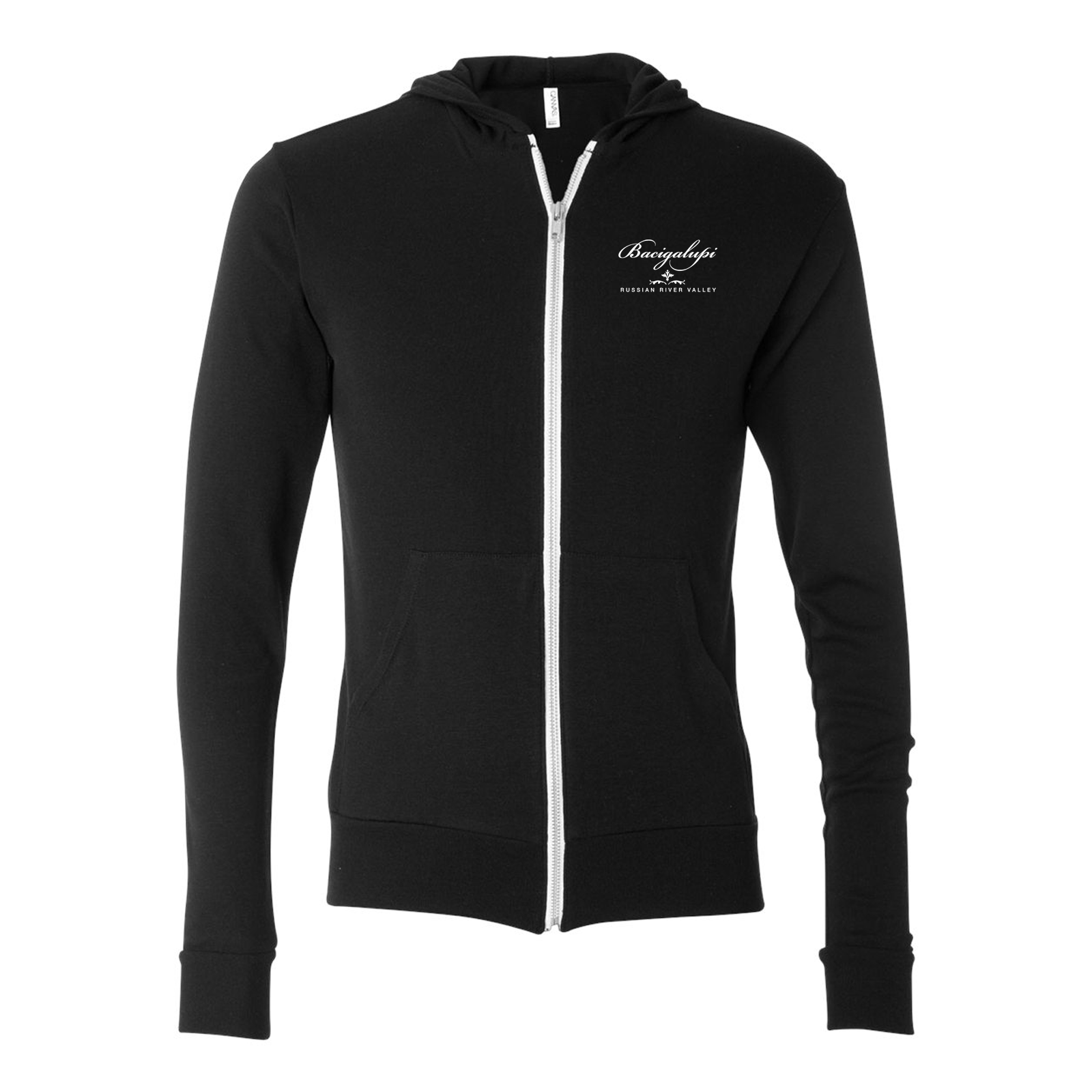 Bella + Canvas 3939 - Unisex Triblend Full-Zip Lightweight Hoodie