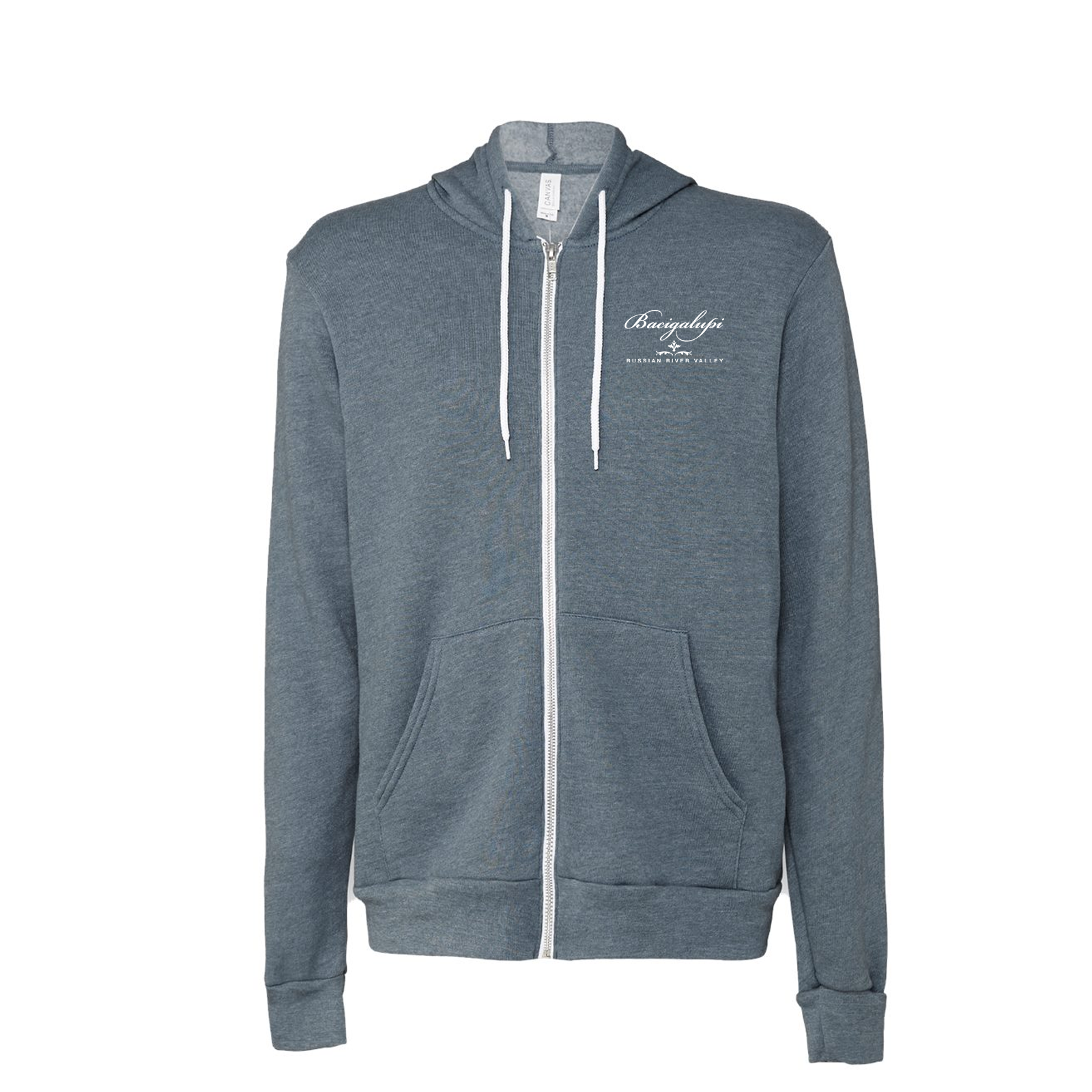 Bella + Canvas 3739 - Unisex Sponge Fleece Full-Zip Hoodie