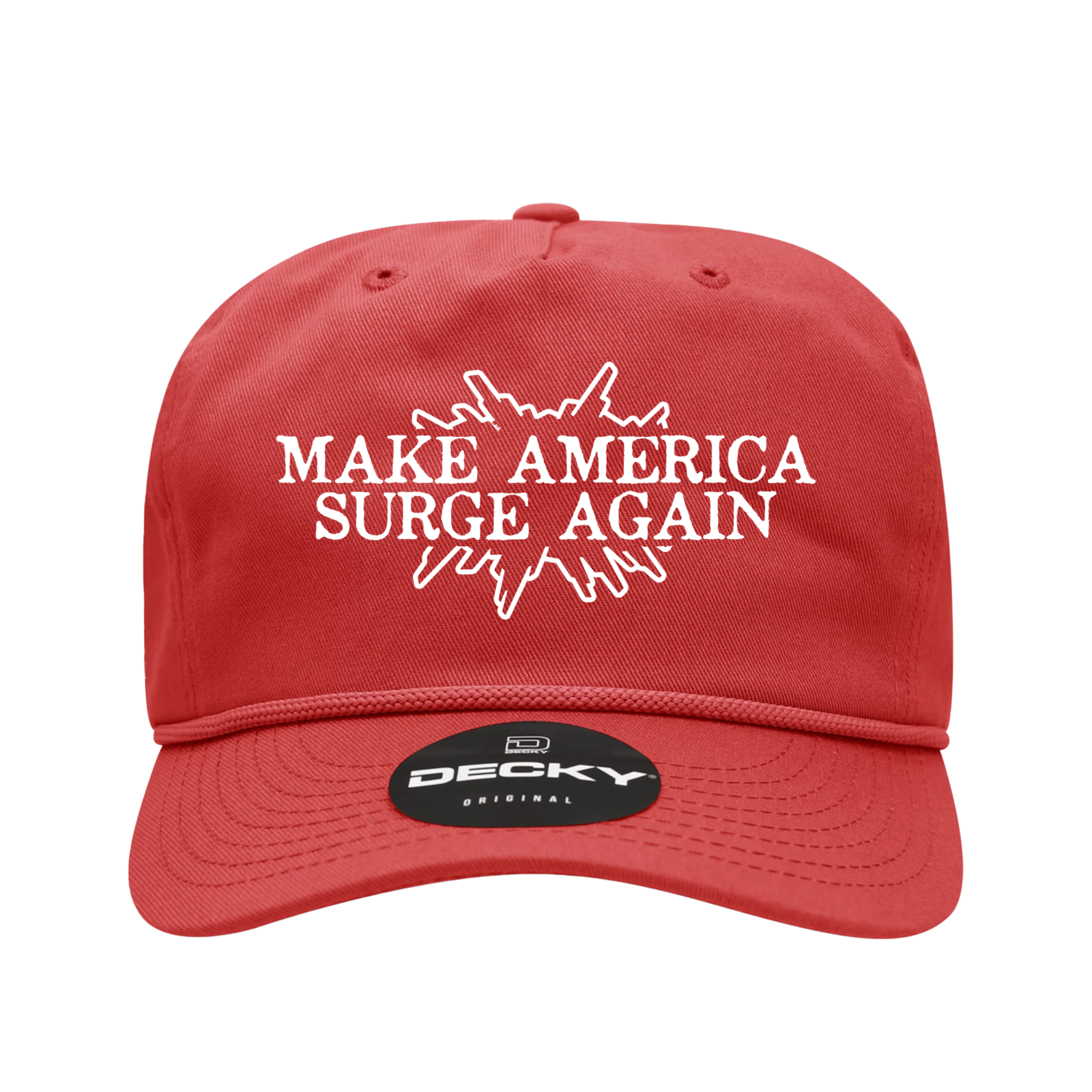 custom design of Decky 252 - 5 Panel High Profile Relaxed Cotton Cap