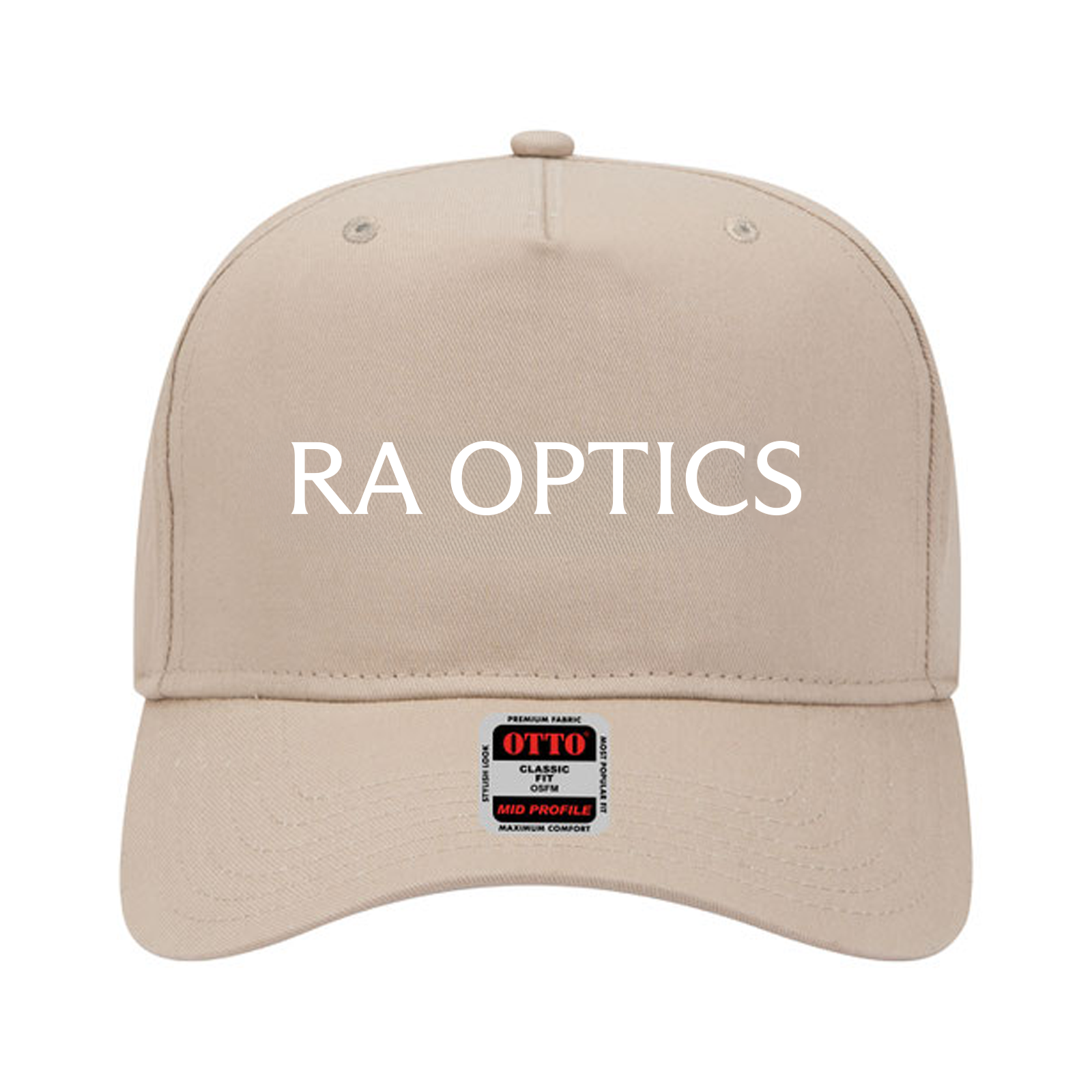 custom design of OTTO Cap 31-538 - Cotton Twill 5-Panel Mid Profile Baseball Cap