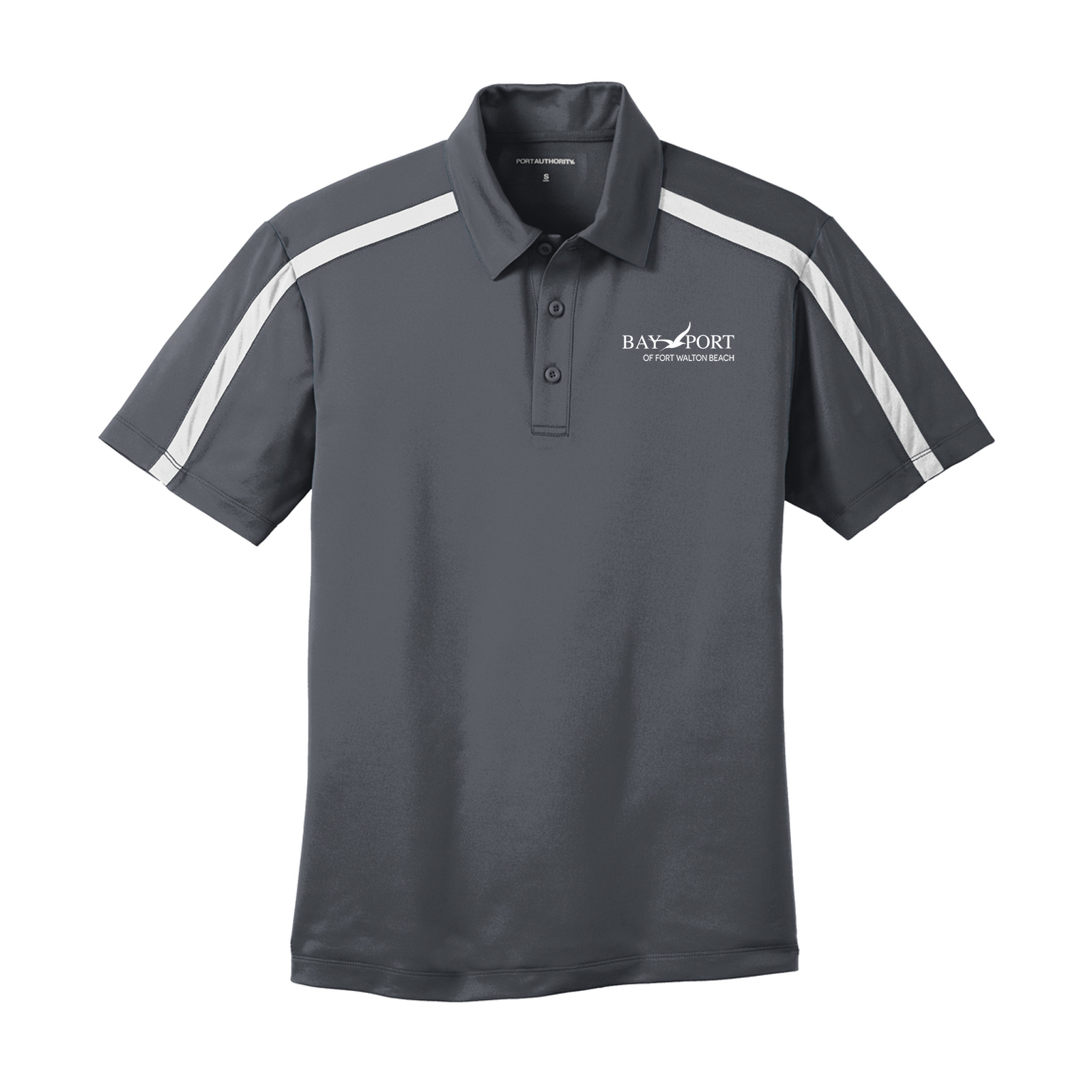 Port Authority K547 Silk Touch Performance Colorblock Stripe Polo
