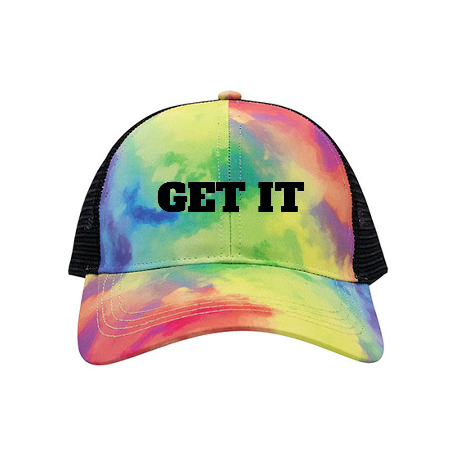 custom design of Mega Cap 6965 - Sublimated Trucker Cap